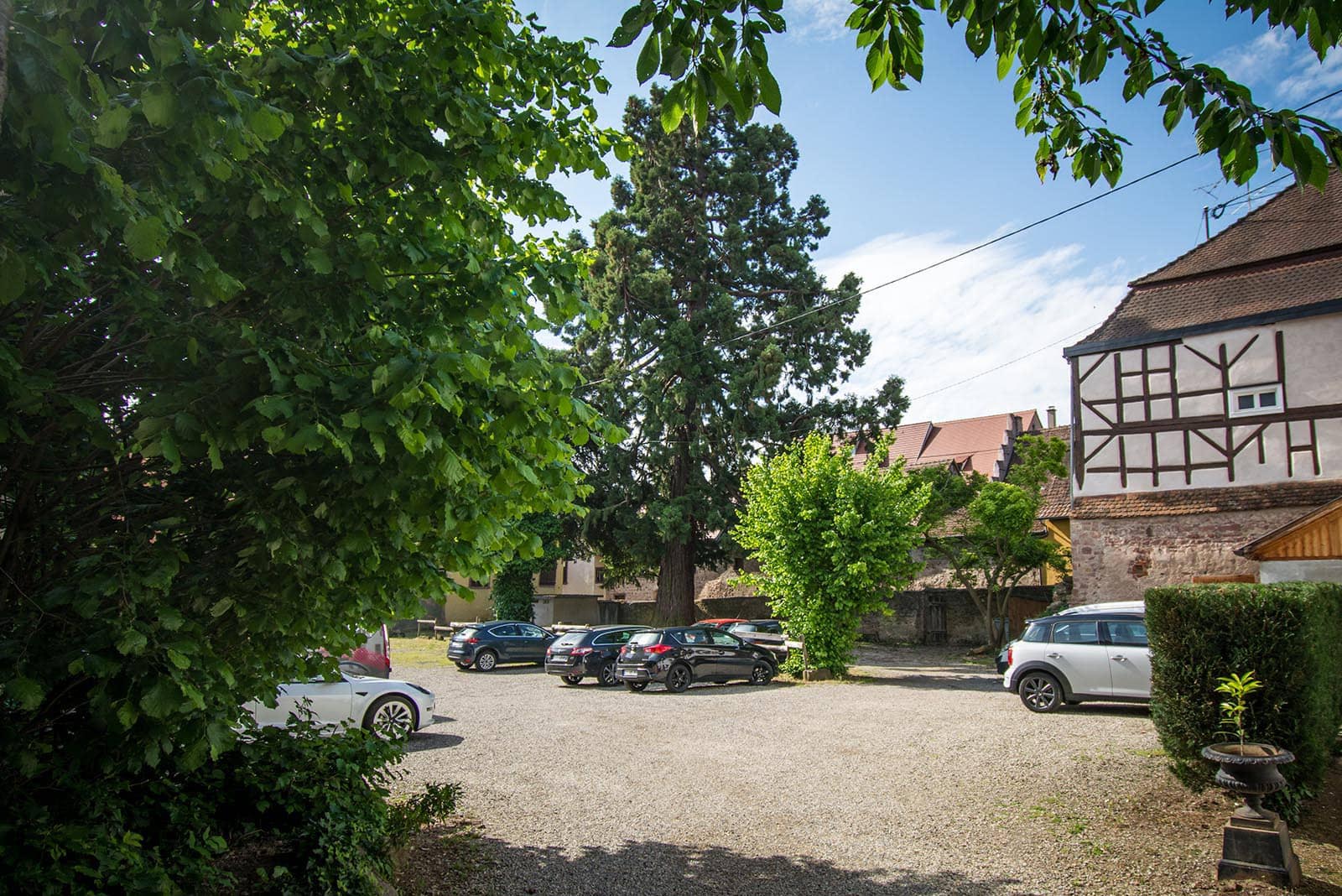 Hôtel La Couronne in Riquewihr : a hotel of charm on the Alsatian wine route, in the heart of the vineyard and a medieval village